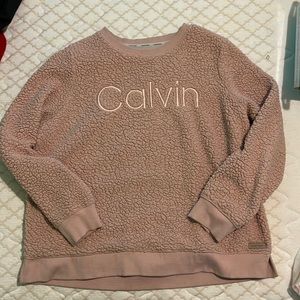 Fleece Calvin Klein sweatshirt